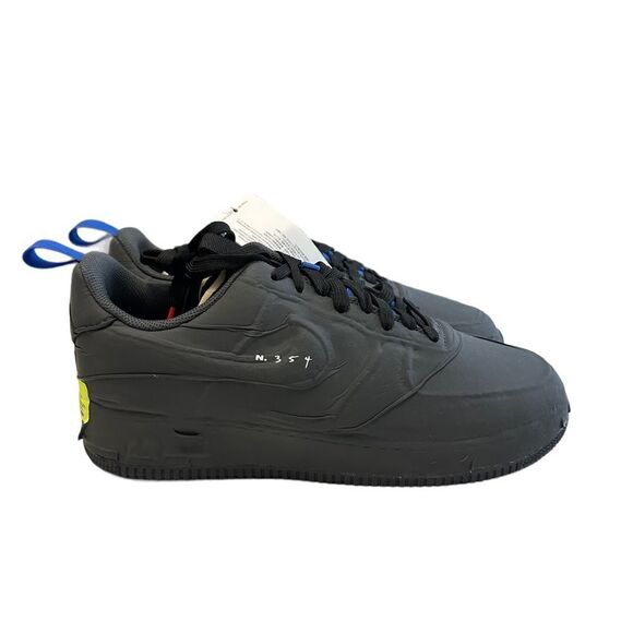 Nike Air Force 1 Low Experiment Sneaker 9 Black Hyper Royal CV1754-001